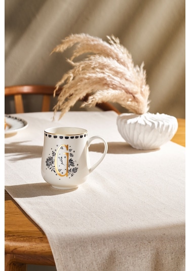 Emsan Artisan G Letter New Bone Kupa 220 Ml