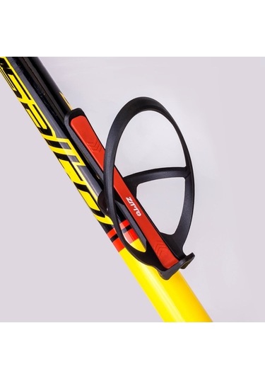 Dancemonkey Ztto Hj01 Kompleks Naylon Bisiklet Su Şişesi Kafesi - Kırmızı Acid Yeşili