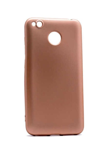 Xiaomi Redmi 4x Kılıf Zore Premier Silikon Kapak Gold