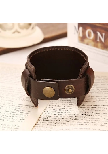 Gogoey Dbg97977 Erkek Deri Bileklik Çok Renkli