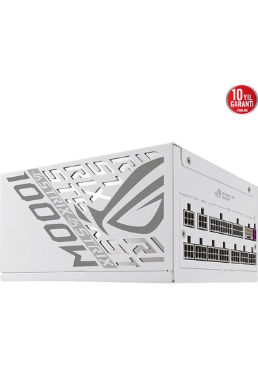 Asus Rog Strix 1000P 1000W 80+ Platinum Tam Modüler ATX 3.1 Güç Kaynağı Beyaz