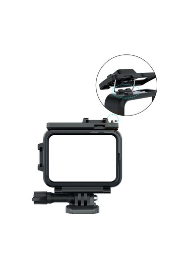 Ayex Hero 9 Plastik Kafes Çerçeve Gopro Hero 9 10 Uyumlu
