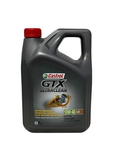 Castrol Gtx Ultraclean 10W-40 A/B Motor Yağı 4 L