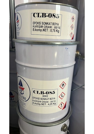 Çelebi Marin Epoksi Son Kat Boya Ral5002 Lacivert 5 Kg