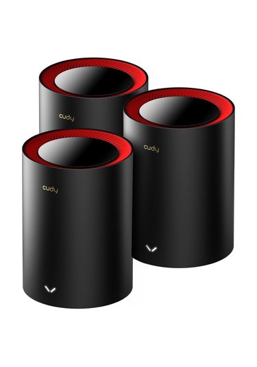Cudy M3000 3 Pack 2.4 Ghz - 5 Ghz AX3000 Mbps Kablosuz Router