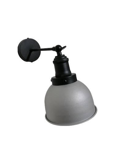 Riolight Retro Mafsallı Hareketli Başlık Metal Aplik (484176567) Siyah