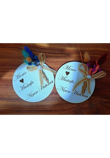 Lavanta Tasarım 25 Adet Isme Özel Magnet