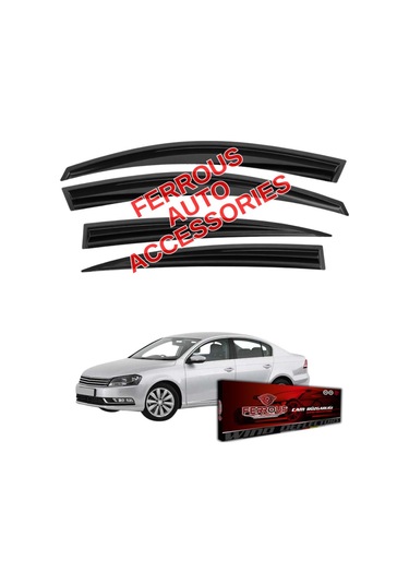 Volkswagen Passat B7 Ferrous Cam Rüzgarlığı 4lü 2011 2014