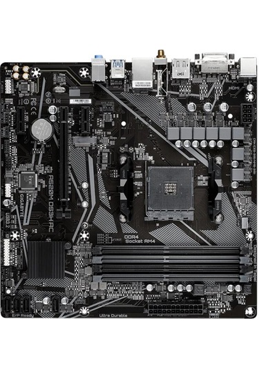 Gigabyte A520m Ds3h Ac Wi-fi Amd Am4 Ddr4 Micro Atx Anakart