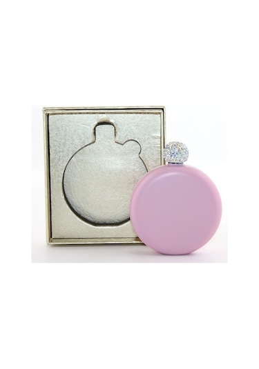Paslanmaz Çelik Matara 5 Oz Pembe