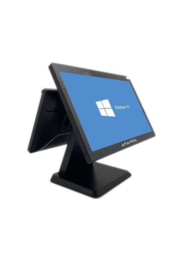 Afanda Af-1703 Dual Pos Terminal Çift Ekran Dokunmatik Bilgisayar