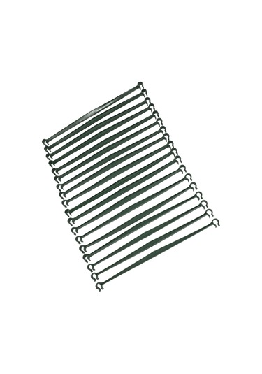 Tenfowee 36 Adet 30cm Plastik Bitki Tutucu Kolu, Tomat Ve Tırmanan Bitkiler İçin Genişletilebilir Kafes Bağlayıcı Aksesuarı