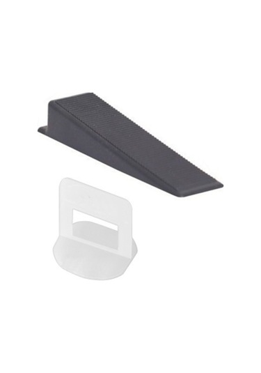 2 Mm Fayans Seramik Seviye Tespit Derz Artısı Sabitleme Takozu 200 100 Adet 2 Li Set Halinde Dübel