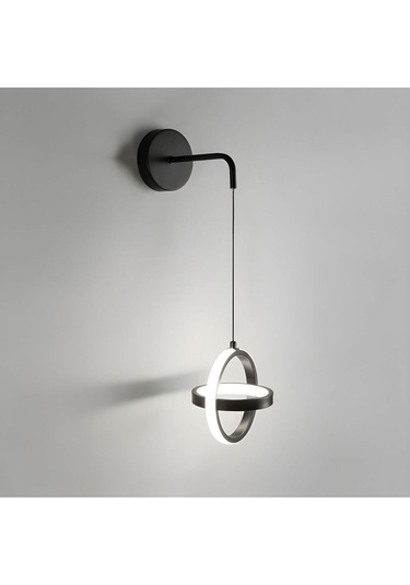 İç İçe Halka Sarkıt Led Beyaz Işık Ultra Power Led Avize A