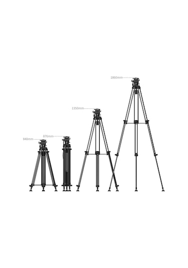 Smallrig 5440 Ad14 Ağır Hizmet Tipi Alüminyum Alaşımlı Tripod