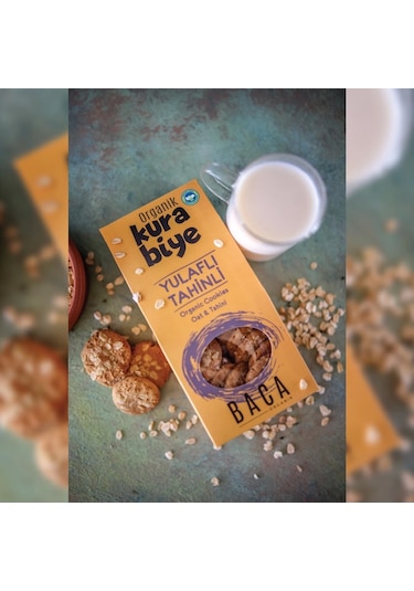 Baca Organik Yulaflı Tahinli Kurabiye 55 G