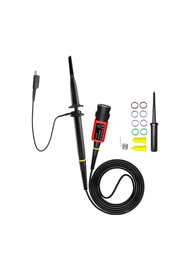 P4100 Yüksek Gerilim Osiloskop Probu 100mhz 100:1 Zayıflatma 2000 Volt 3.5ns Bnc 1 Mt. Rigol Owon