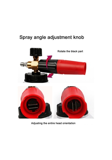 Mufunye Yüksek Basınçlı Araç Köpük Jeneratörü - 1000ml Hızlı Köpük Püskürtme Sistemi