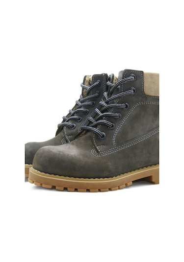 Rakerplus Neson Hakiki Deri Rahat Gri Fermuarlı Unisex Çocuk Bot Gri Rakerplus Neson Hakiki Deri Rahat Gri Fermuarlı Unisex Çocuk Bot Gri