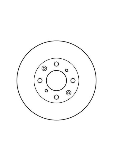 Honda Jazz Ön Fren Diski Arkası Kampanalı Modellere 2002-2008 Trw