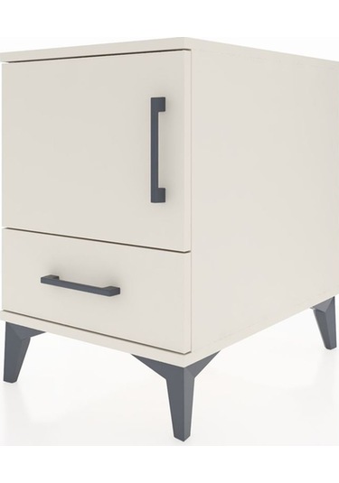 Kronos Komodin 2 Raflı Tek Çekmeceli Tek Kapaklı 44x59x64 Ayt... Aytaşı