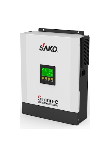 Sako 3kVA 2.4KW 24V 80A Mppt Yüksek Pv Tam Sinüs Akıllı İnverter