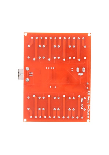 Gajeena 12v 8 Kanal Usb Kontrolcü Röle Modülü - Pc Akıllı Anahtar, Sabit Bağlantı, Plug & Play, 10a Kapasite