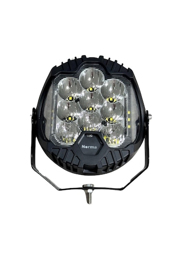 9v-32v Off-road Lamba Beyaz Yuvarlak 9 Ledli 163 167 Mm