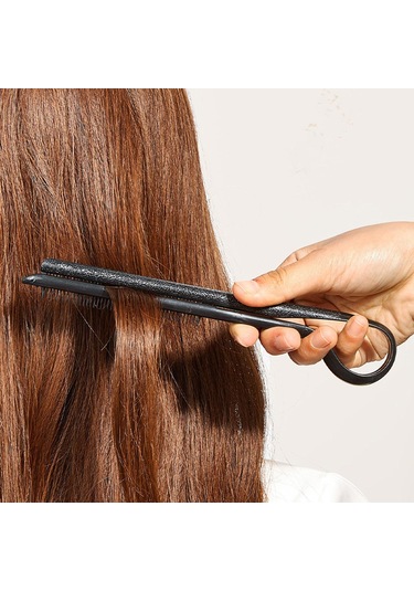 Homyl Düz Tarak Doğrultma Saç Isıya Dayanıklı Salon Kuaför Düzleştirici Tarak