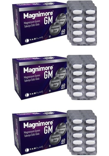 Magnimore Gm 60 Tablet 3 Adet