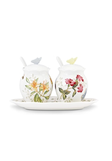 Lenox Butterfly Meadow Baharat & Sos Seti Beyaz
