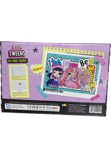 200 Parça Lisasnslı Lol Tweens Puzzle 0562