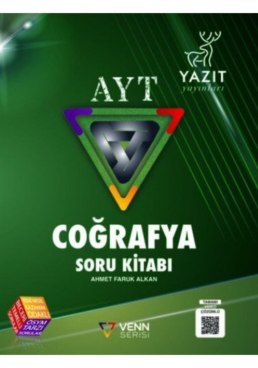 Yazıt Ayt Coğrafya venn Serisi Soru   Kitabı