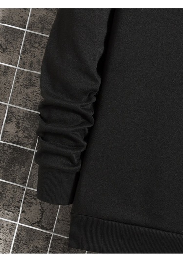 Unisex Kadın/erkek Harajuka Sokakt Oyun Kartı Baskı Siyah-17276 Siyah