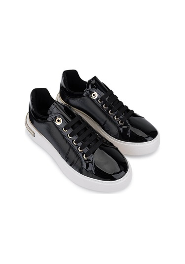 Tamer Tanca Kadın Siyah Sneakers & Spor Ayakkabı 1065 2630 Bn Ayk Sk25-26 Sıyah Siyah