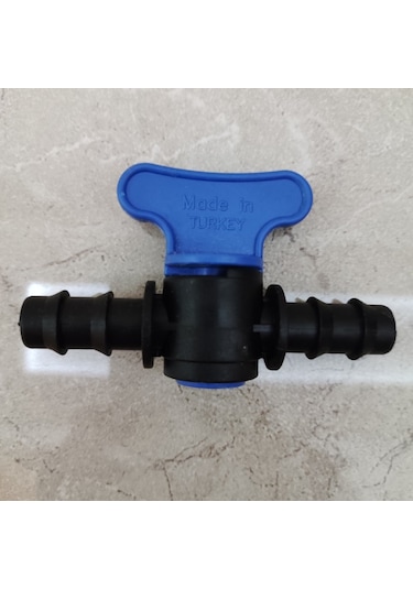 Damlama Sulama Plastik Küresel Mini Vana 20 Adet 16 Mm Kurt Ağzı