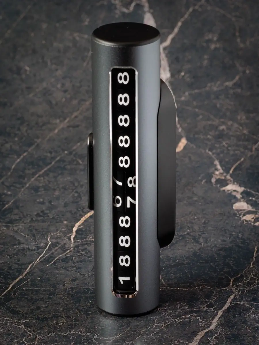 Autosend Araç İçin Telefon Numaralı Park Kartviziti 76457104 Grafit