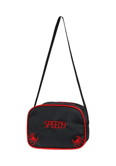 Waddell İlkokul Sırt Çantası ve Beslenme Çantası Speedy Kırmızı-Siyah