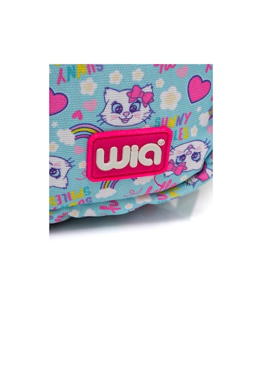 Wia Sweet Cat Kız Çocuk İlkokul Çantası Turkuaz