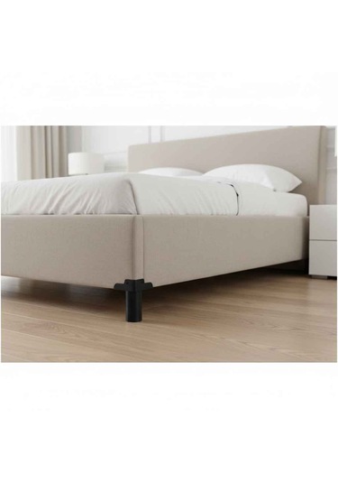 İmt Aksesuar10 Cm M8 Diş Silindir Mobilya Koltuk Kanepe Baza Ayağı Siyah