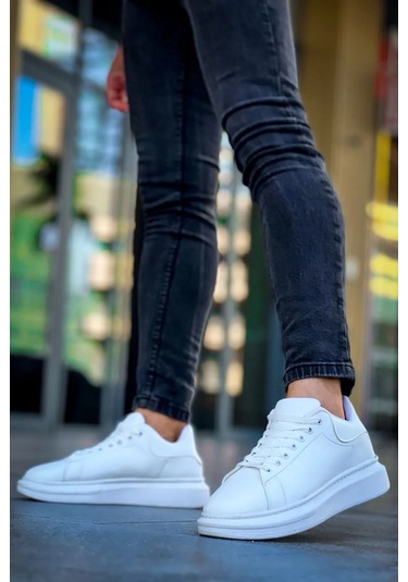 Luis A Costa Lc101 Beyaz Bağcıklı Erkek Ayakkabı Renkli