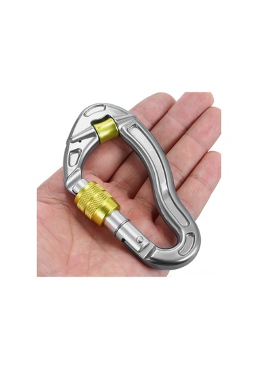 Suofeng Havacılık Alüminyum Çelik Kilit - Tırmanma, Kurtarma Ve Kampçılık İçin Güvenli Karabina