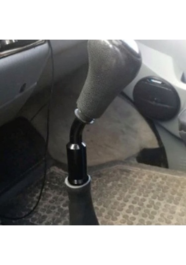Xindoker Volkswagen T4 1990-2003 İçin Eğik Pipo Tipi Vites Kolu Uzatma Kolu - Siyah Siyah