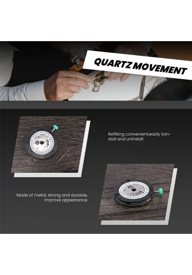 Xurunkeji Ayar Kolu 4,5 Saat Takvim Pozisyonu İle Miyota Os20 Kuvars Saat Hareketi İçin Uygundur Diğer