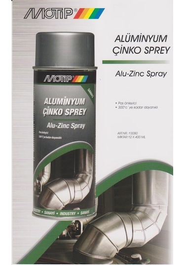 Motip Alüminyum Çinko Sprey 400 ML - Aluzinc Spray