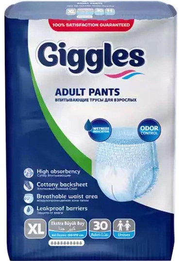 Giggles Emici Külot Hasta Bezi XL 30'Lu