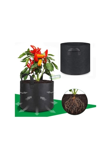 Kumaş Saksı 19 Litre