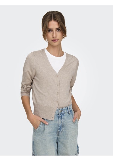 Only Onlvenice Bej Kadın Hırka 15333985 Bej