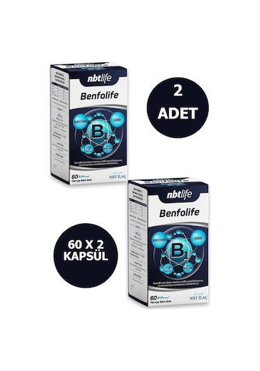 Benfolife 60 Kapsül X 2 Adet