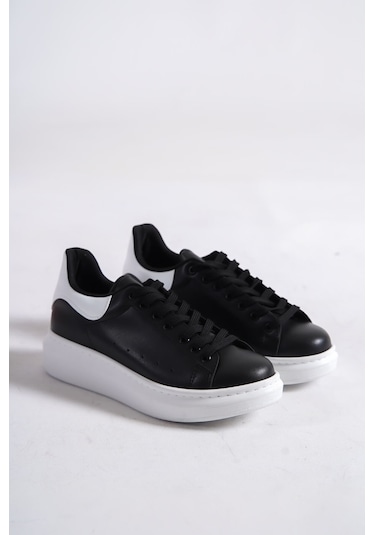Kocadal Kocadal Samira Beyaz Detaylı Siyah Spor Ayakkabı Muhtelif
